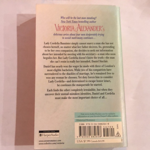 ⭐️5 for $15⭐️ Secrets Of A Proper Lady by Victoria Alexander | Book - Picture 2 of 2
